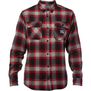 Men's Flannel Long-Sleeve Red