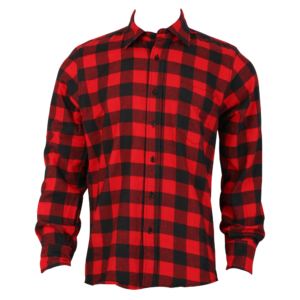 Men's Flannel Long-Sleeve Red